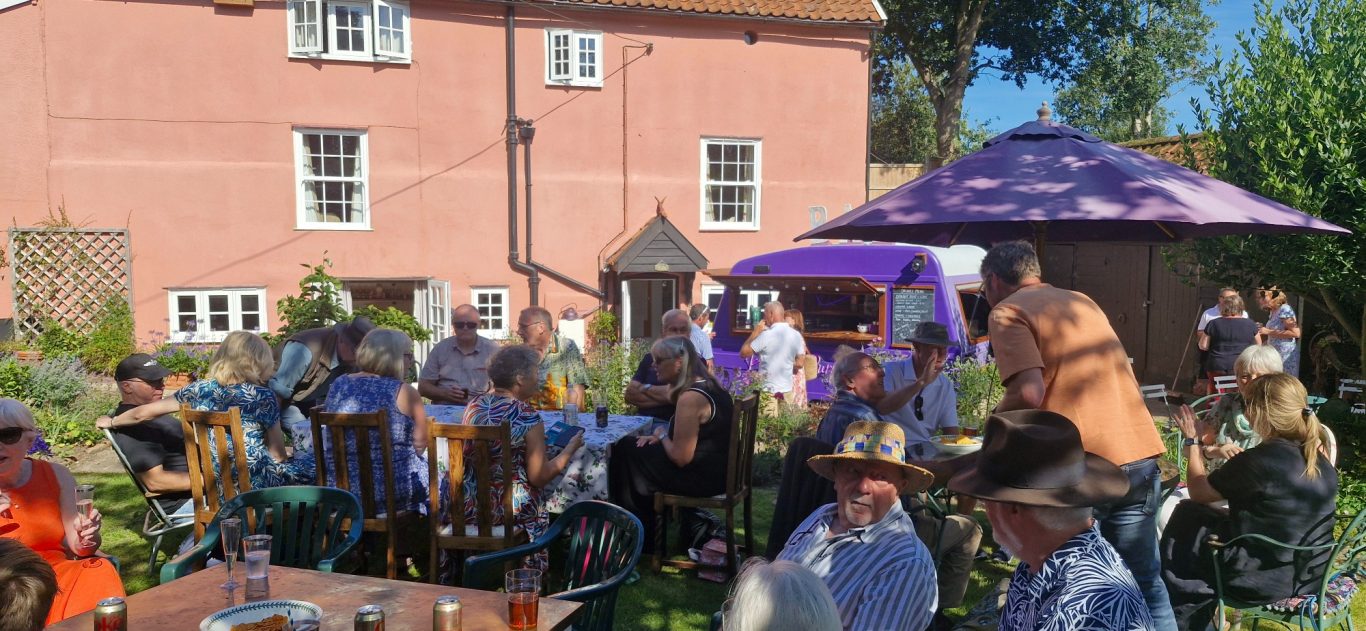 Sweffling Private Party Pickled Purple private party Suffolk