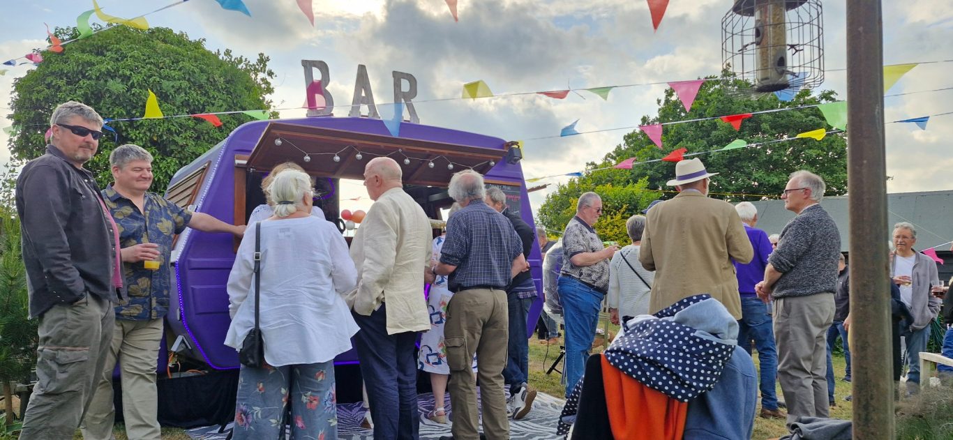 Sweffling, Suffolk private party Pickled Purple private party Suffolk