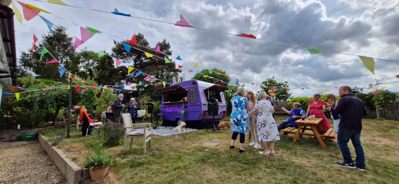 Sweffling, Suffolk private party Pickled Purple private party Suffolk